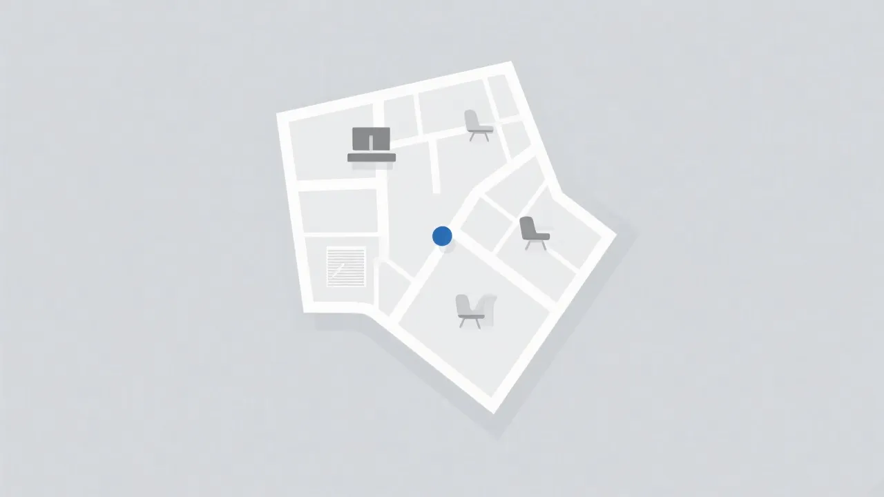 办公位置示意图