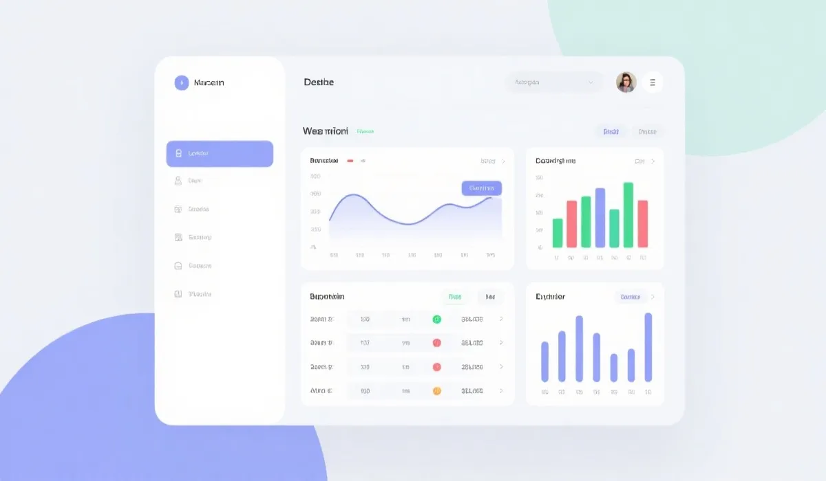 数据看板示意图